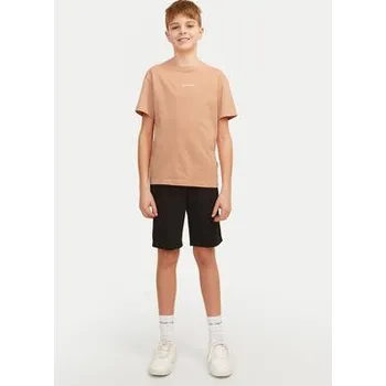 Pánská móda Jack & Jones Junior T-Shirt Joraruba 12257134 Oranžová Volume Fit 140