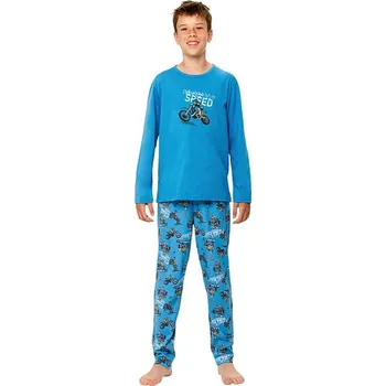 Chlapecké pyžamo Chlapecké pyžamo Josh II modré 158