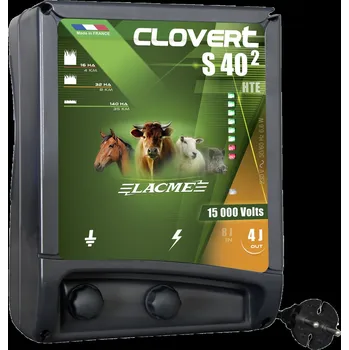Ohradník Síťový zdroj CLOVERT S40 HTE, 4 J 230 V pro elektrický ohradník