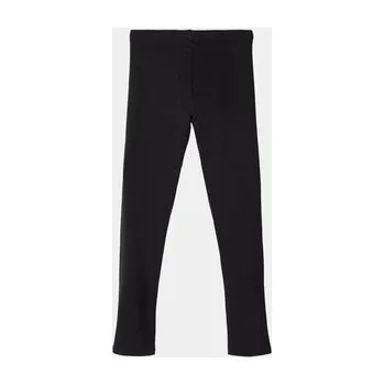 Dámské legíny NAME IT Legíny Davina 13195885 Černá Regular Fit 128
