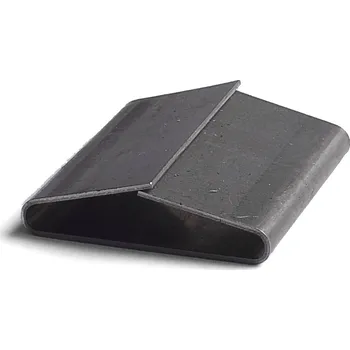 Obalový materiál Ocelové spony uzavřené - šíře 32 mm Spony: ocelová, uzavřená, š.d.tl. 33.6x45x0.8 mm, 300 ks/balení