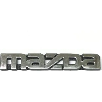 Znak automobilu Znak nápis Mazda 15.5 x 2,5 cm