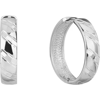 Náušnice Bealio BEALIO Stříbrné náušnice KROUŽKY 17 mm 03-06274-2665