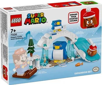 Stavebnice LEGO LEGO Super Mario 71430 Sněhové dobrodružství s rodinou penguin – rozšiřující set