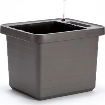 Truhlík Plastia Samozavlažovací truhlík Berberis Uno – antracit