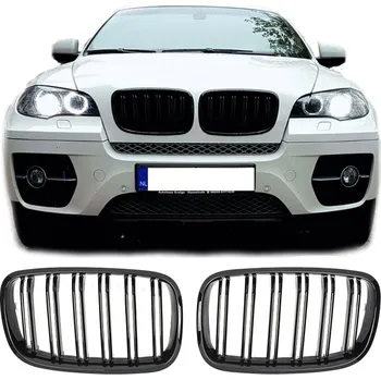 Maska BMW X5 E70 / X6 E71 – černá lesklá (dvojitá)