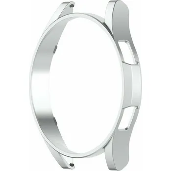 Příslušenství k chytrým hodinkám Ochranný rámeček pro Samsung Galaxy Watch 4 - Stříbrný, 44 mm