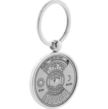 Eternity přívěšek na klíče s kalendářem - stříbrná - AP809516