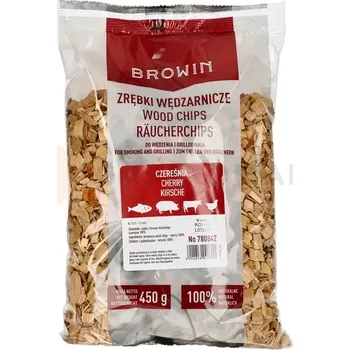 Udírna Štěpky na uzení/grilování TŘEŠEŇ - 450g kl.10 | BROWIN, 780842