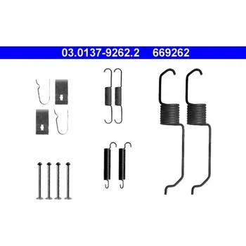 Brzdová čelist Sada příslušenství, brzdové čelisti ATE 03.0137-9262.2