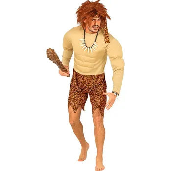 Kostým Tarzan, divoch, lidožrout L