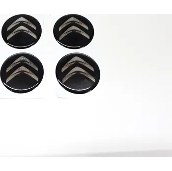 Poklice na kolo Automax Samolepka na poklice, alu kola Citroen 4 kusy