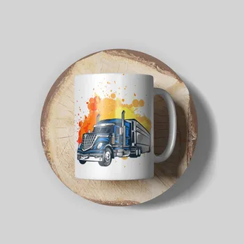 Hrnek Kamion - Červená