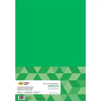 Set školních potřeb Arkusze piankowe A3 5szt zielony HAPPY COLOR