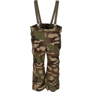 Pánské kalhoty ARMÁDNÍ ORIGINÁL FRANCIE Kalhoty s kšandy nepromokavé převlekové ECWCS Gore-Tex® CCE Francie original nové Velikost: 104 C