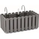 Závěsný truhlík BOARDEE FENCYCASE W šedý, varianta 58 cm