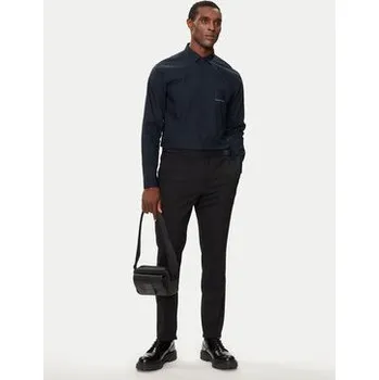 Armani Exchange Košile 6DZC20 ZNXLZ Tmavomodrá Regular Fit M