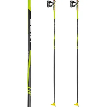 Běžkařská hole Hole na běžky LEKI CC 450 neonyellow-black-white - 135 cm
