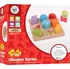 Bigjigs Toys Dřevěné kostky tvary a barvy