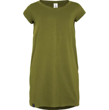 Dámské šaty Dámské šaty WOOX Avocado WOOX kaki 1637464