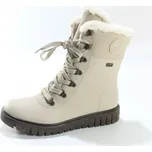 Dámská zimní obuv Rieker Y3424-60 béžová s vlnou a TEX membránou béžová 41