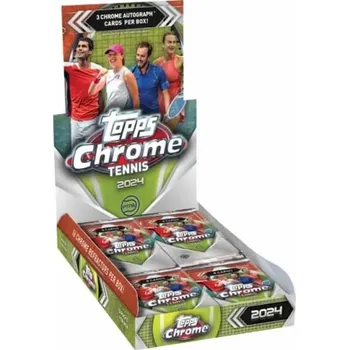 Karetní hra 2024 Topps Chrome Tennis Hobby Box