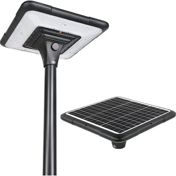 Venkovní osvětlení SANKO Solární veřejné osvětlení LED P-10 PIR 3000K LED 37W panel 45W LiFePO4 60Ah