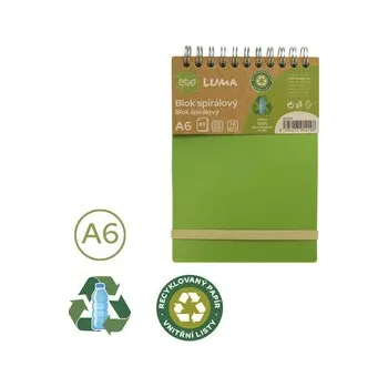 Blok spirála A6 ECO LUMA