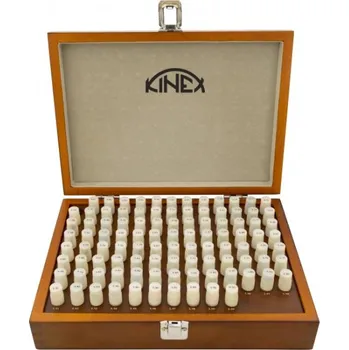 Úhloměr Válečkové měrky ocelové 6,01-7,0/0,01 mm, sada 100 ks, (1047-14-007)