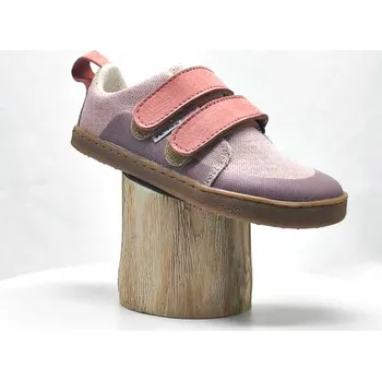 Dámské tenisky Barefoot velcro tenisky růžové Velikosti obuvi: 28