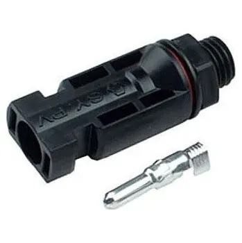 Elektrický konektor Konektor MC-4-M na panel - male /MC4/ (Pro solární kabel 4-6 mm2)