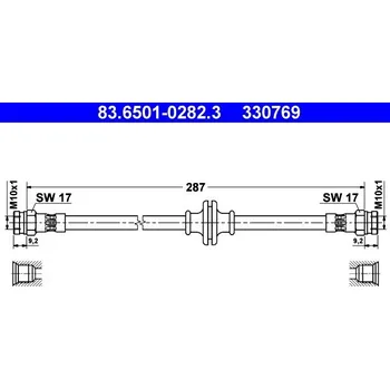 Brzdová hadice Brzdová hadice ATE 83.6501-0282.3