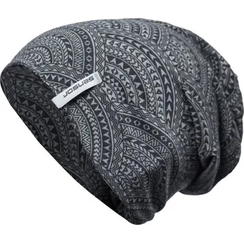 Módní doplněk čepice SENSOR MERINO IMPRESS šedá/maori (čepice SENSOR MERINO IMPRESS šedá/maori)