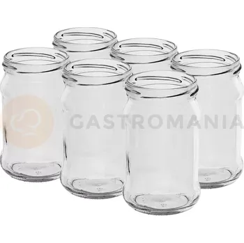 Sklenice Zavařovací sklenice Twist-off 300 ml Ø 66/4 - 6 ks | BROWIN, 132301