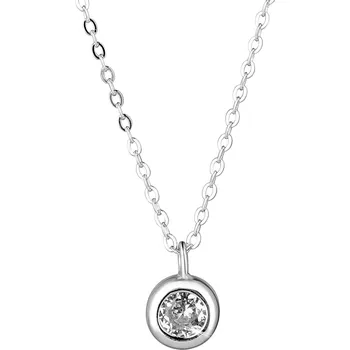 Náhrdelník EVOLUTION GROUP CZ Stříbrný náhrdelník se zirkonem - 12117.1