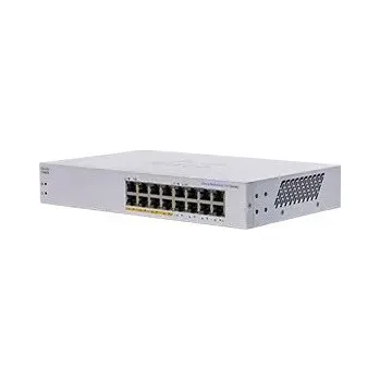 Switch Cisco switch CBS110-16PP (16xGbE, 8xPoE+, 64W, fanless)