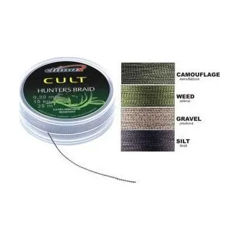 Climax Návazcová šňůrka Cult Hunters Braid Sinking Hook Link 0,30mm 15kg/30lb 20m Camou