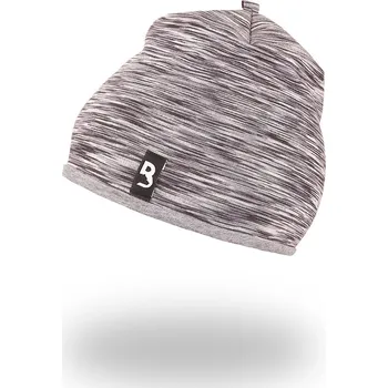 Módní doplněk Little Angel Čepice podšitá Outlast® - šedý melír/šedý melír Velikost: 6 | 54-57 cm