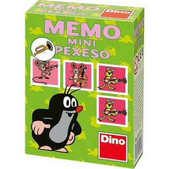 Pexeso DINO Mini pexeso Krteček a hudební nástroje