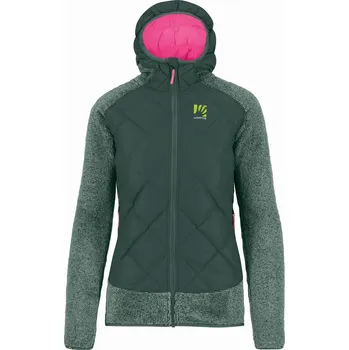 Dámská casual bunda Dámská bunda KARPOS W Marmarole Jacket, Jungle Green/Duck Green velikost: M
