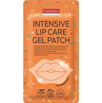 Pleťová maska Purederm INTENSE LIP CARE GEL PATCH