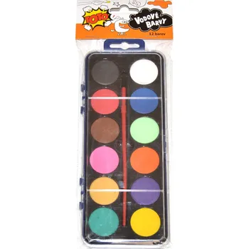 Vodová barva Barvy vodové 12ks 831201