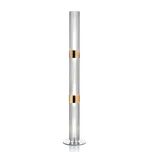 Slamp Stojací lampa LA LOLLO PRISMA stříbrná/zlatá Barva: Zlatá