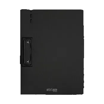 Set školních potřeb Deska A4 z bocznym klipem czarna STRIGO