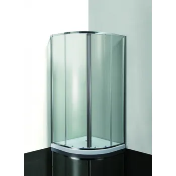 Sprchový kout SMART - MURO 90x190 cm čtvrtkruhový čiré chrom OLBMUR90CCBV