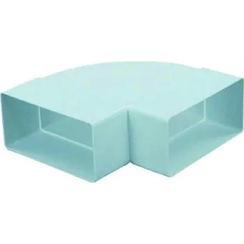 Kouřovod koleno vodorovné ploché CKH 2x110x55mm