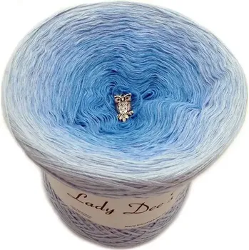 Příze Nebeské barvy 3n-500m (Lady Dee's Reine Unschuld)