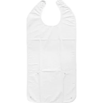 Bryndák Sundo Bryndák pro dospělé se zapínáním na druk s kapsou, bílá