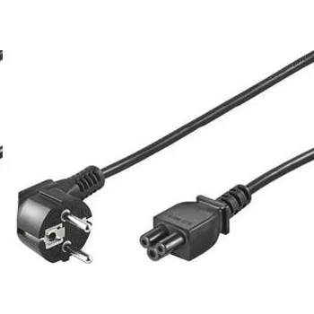 Kabel do PC PREMIUMCORD Kabel napájecí 230V pro NTB (3pin, Schuko, trojlístek) 1m