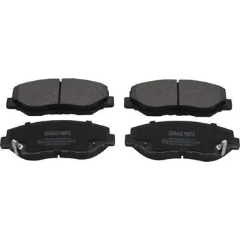 Brzdová destička Sada brzdových destiček, kotoučová brzda KAVO PARTS KBP-2034